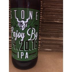 Stone Brewing Stone Enjoy By 04.20.16 IPA