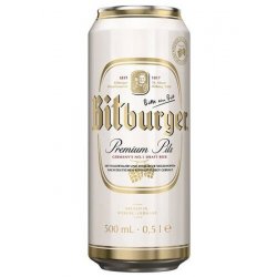 Bitburger Premium Pils Cans 500ML - Drink Store