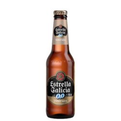 Cerveja Estrella Galicia Tostada 0,0% Álcool Long Neck 250ml - Imigrantes Bebidas