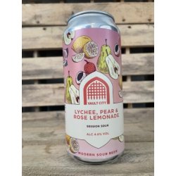 Vault City Brewing Lychee, Pear & Rose Lemonade Session Sour