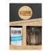 Kit Cerveja Alcapone Premium Lager 500ml com 1 Copo e 1 Porta Copos Exclusivos 