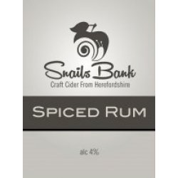 Snailsbank Orchard Spiced Rum - Drink It In