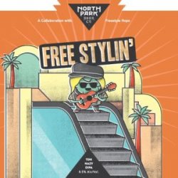 North Park Beer Co. Free Stylin’ TDH Hazy DIPA 16oz can - Bine & Vine