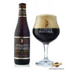 Bia Straffe Hendrik Brugs Quadrupel Bier 11%  Chai 330ml  Thùng 24 Chai - PHouse – Đồ Uống Cao Cấp
