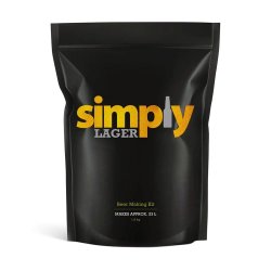 Simply - Lager - 40 Pint Beer Kit - Brewbitz Homebrew Shop