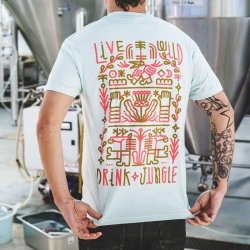 Jungle Juice JJ T-SHIRT ARCA MENTA - Jungle Juice Brewing