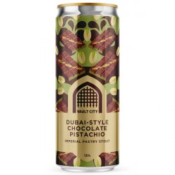 Vault City Brewing Dubai-Style Chocolate Pistachio Pastry Imperial Stout
