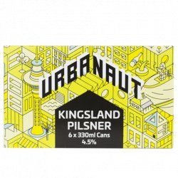 Urbanaut Kingsland Pilsner 6x330mL - The Hamilton Beer & Wine Co