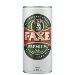 Cerveja Faxe Premium Latão 1L - Imigrantes Bebidas