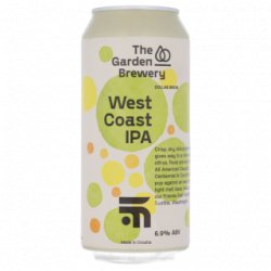 The Garden Brewery West Coast IPA - Cantina della Birra