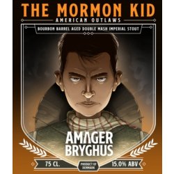 Amager : The Mormon Kid Imperial Double stout Untappad 4,2  - Fish & Beer