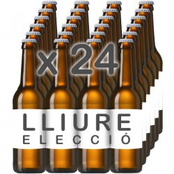 PACK LLIURE x 24 - 33cl.  cervesa-cornelia - Cervesa Cornèlia