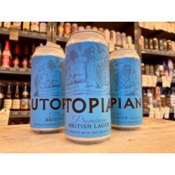 Utopian  Premium British  Helles Lager - Wee Beer Shop