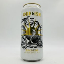 Obelisk Sun Shrine Kolsch Can - Bottleworks