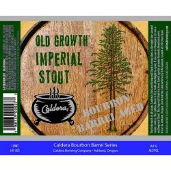 Caldera Brewing Company Old Growth Imperial Stout (Bourbon Barrel Aged)