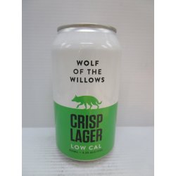 Wolf Of The Willows Crisp Lager 4.2% 355ml - Grape & Grain