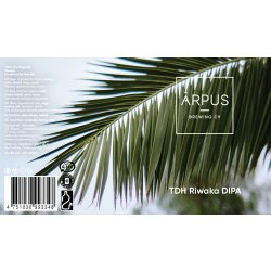 Ārpus TDH Riwaka DIPA - Ārpus Brewing