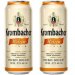 Krombacher Weizen Đức 5.3% vol thùng 24 lon 500ml (nhãn cam) 