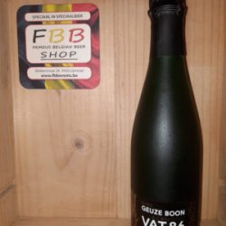 Boon oude geuze vat 86 - Famous Belgian Beer