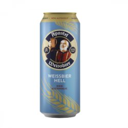 Thầy Tu Apostel Weisbier Hell  Non Alcoholic   lúa mì không cồn - BIA NHẬP ĐÀ NẴNG