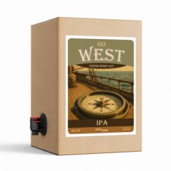 Fresh Wort Kit- Go West - IPA - 20 l - Brouwland