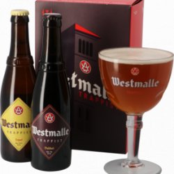 Gift Pack Westmalle 2 Cervezas más copa - Barrilito Beer Shop