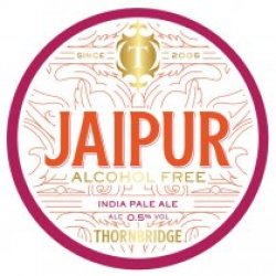 Thornbridge Jaipur Alcohol Free