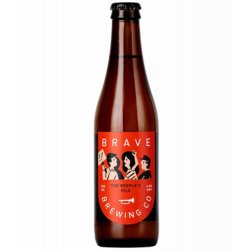 Brave Brewing Co The Peoples Pils 330ml - The Beer Cellar