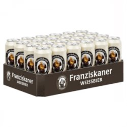 Franziskaner Hefeweizen Hell 5% 24×0.5 l - Alks.fi