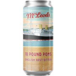 Mcleods 10 Pound Poms English Bitter 440ml - The Beer Cellar