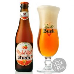 Bia Bush Peche Mel 8.5% – Chai 330ml – Thùng 24 Chai - First Beer – Bia Nhập Khẩu Giá Sỉ