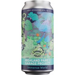 Garage Project Hapi Sessions Vol. 12 Immense World West Coast Pilsner 440ml - The Beer Cellar