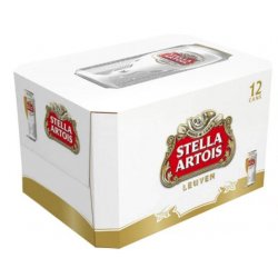 Stella Artois Lager 12 pack 12 oz. Can - Kelly’s Liquor