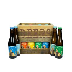 Heavenly Wooden Gift St Bernardus - Belgian Beer Heaven