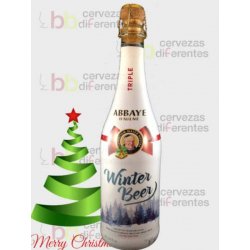 Abbaye d´Aulne  Winter Beer - Triple - 75 cl - Cervezas Diferentes