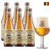Cerveja Belga Tripel Karmeliet 6x330ml + Taça Novice 