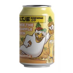 Uiltje Piewee The Pineapple Weizen 330ml BB 270623 - The Beer Cellar