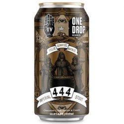 One Drop Brewing 444 Birthday Imperial Pastry Stout 440ml - The Beer Cellar