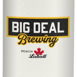 Labatt Big Deal Brewing Golden Ale 12 pack12 oz cans - Beverages2u