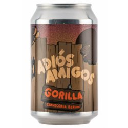 Gorilla Cerveceria Berlin Adiós Amigos - Die Bierothek