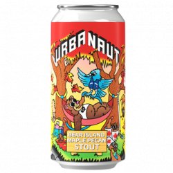 Urbanaut Bear Island Maple Pecan Stout 440ml - The Beer Cellar