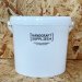 5 Litre Fermentation Brewing Bucket & Lid with Grommet for Airlock - White with Litre Markings 5 Litre Fermentation Brewing Bucket & Lid with Grommet for Airlock - White with Litre Markings