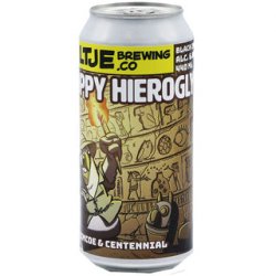 Uiltje Hoppy Hieroglyphs Black IPA 440ml BB 211123 - The Beer Cellar