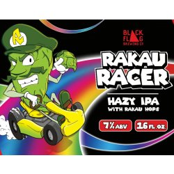 Black Flag Brewing Rakau Racer 4 pack 16 oz. - Petite Cellars