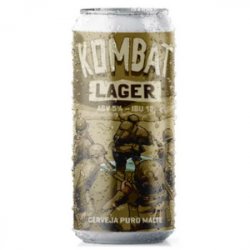 Salvador Brewing Kombat Lager 473ml - Cerveja Salvador