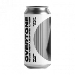 Overtone Never Fight A Bat With A Perm 5.0% Pale Ale (Collab with The Hanging Bat) - 440ml Can - Fountainhall Wines