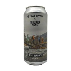 Northern Monk - CRAGHOPPERS COLLAB  THIS IS OUR NORTH  HAZY PALE ALE - Dorst