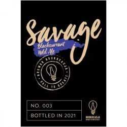 Brokreacja Savage No. 003 - Blackcurrant Wild Ale