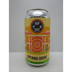 Hop Nation Opening Doors Non-Alcoholic Pale Ale 355ml - Grape & Grain