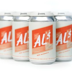 Als — Classic NA American Lager, 6-pack of 12 oz cans - Minus Moonshine